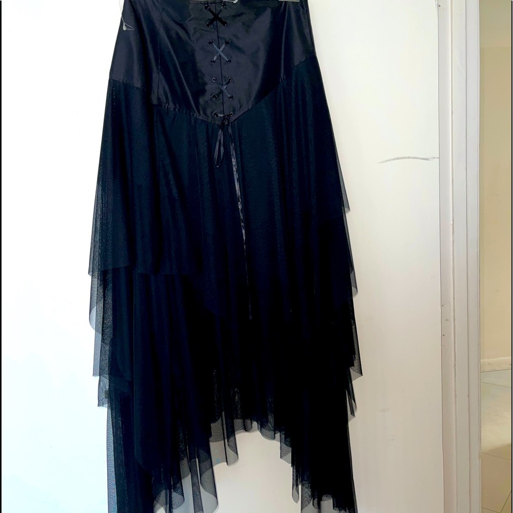 Luisa Spagnoli back skirt, long